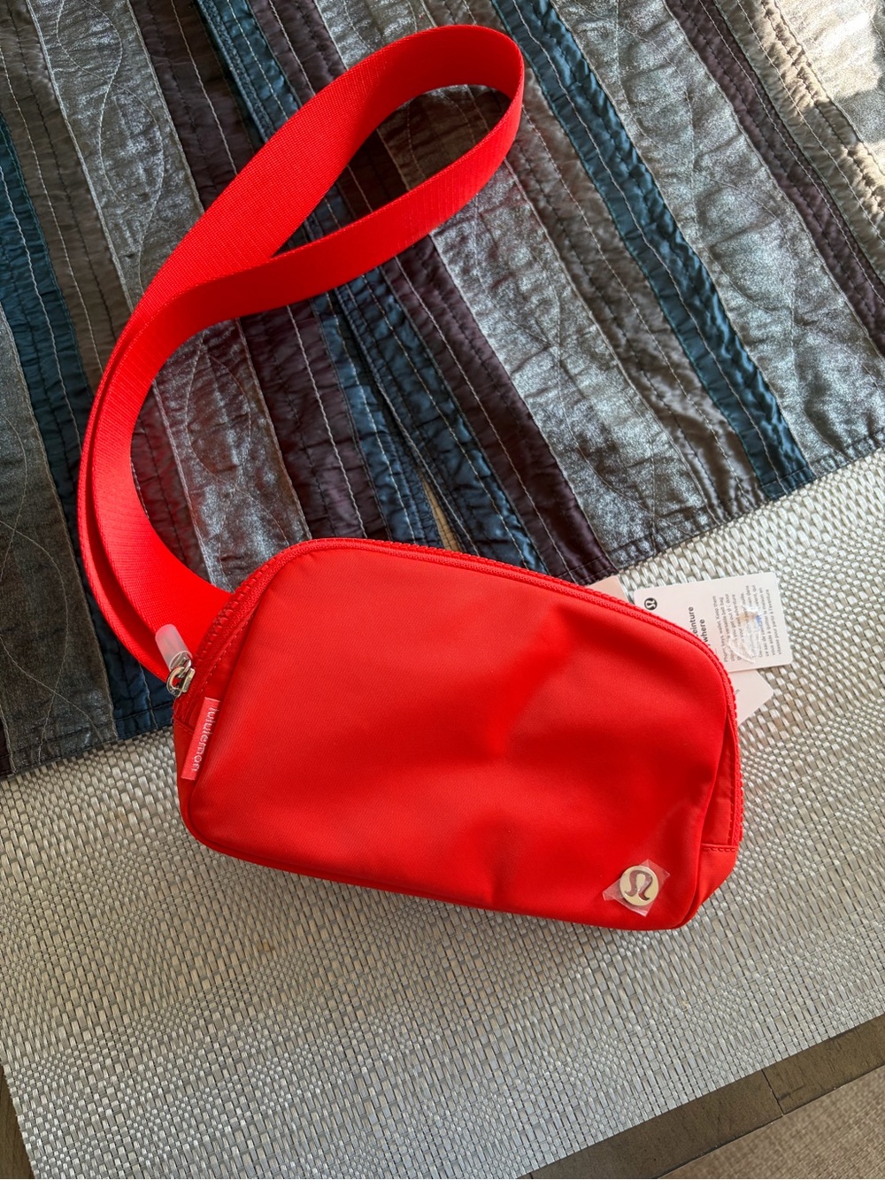 Lululemon Everywhere Belt Bag O/S Small Orange Red Fanny Pack NWT